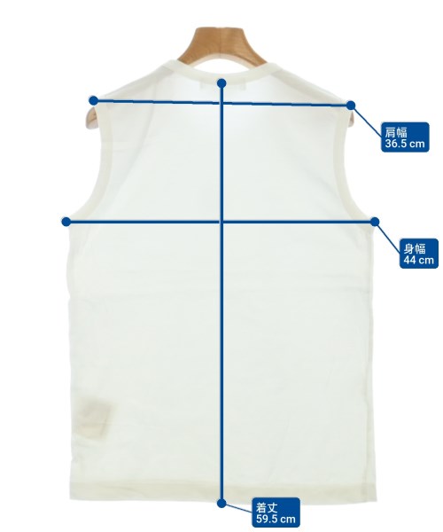 COMME des GARCONS COMME des GARCONS（コムデギャルソンコムデギャルソン）タンクトップ 白 サイズ:M レディース/2200627085079