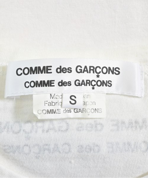 COMME des GARCONS COMME des GARCONS（コムデギャルソンコムデギャルソン）Tシャツ・カットソー 白 サイズ:S レディース/2200627107160