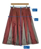 COMME des GARCONS COMME des GARCONS（コムデギャルソンコムデギャルソン）ロング・マキシ丈スカート 赤 サイズ:M レディース/2200624930051