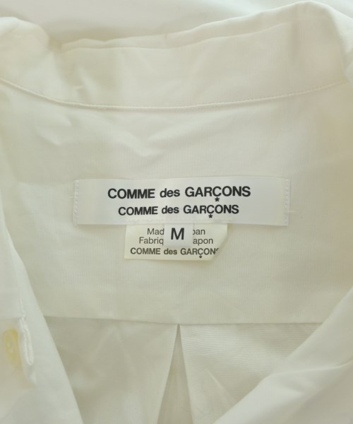 COMME des GARCONS COMME des GARCONS（コムデギャルソンコムデギャルソン）ブラウス 白 サイズ:M レディース/2200627836343