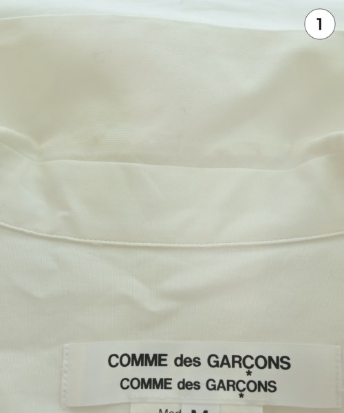 COMME des GARCONS COMME des GARCONS（コムデギャルソンコムデギャルソン）ブラウス 白 サイズ:M レディース/2200627836343