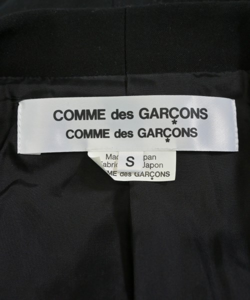 COMME des GARCONS COMME des GARCONS（コムデギャルソンコムデギャルソン）テーラードジャケット 黒 サイズ:S レディース/2200616910085