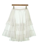 COMME des GARCONS COMME des GARCONS（コムデギャルソンコムデギャルソン）ロング・マキシ丈スカート 白 サイズ:XS レディース/2200628811042