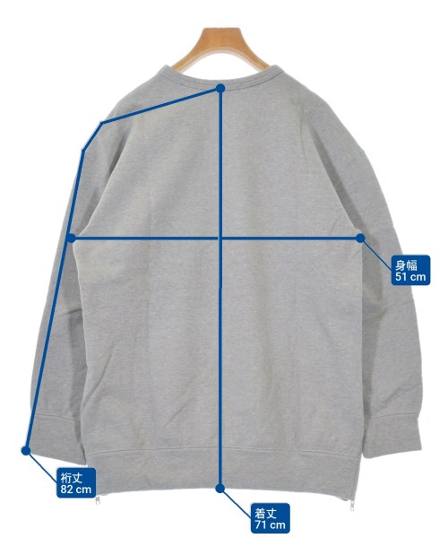COMME des GARCONS COMME des GARCONS（コムデギャルソンコムデギャルソン）スウェット グレー サイズ:L レディース/2200629549036