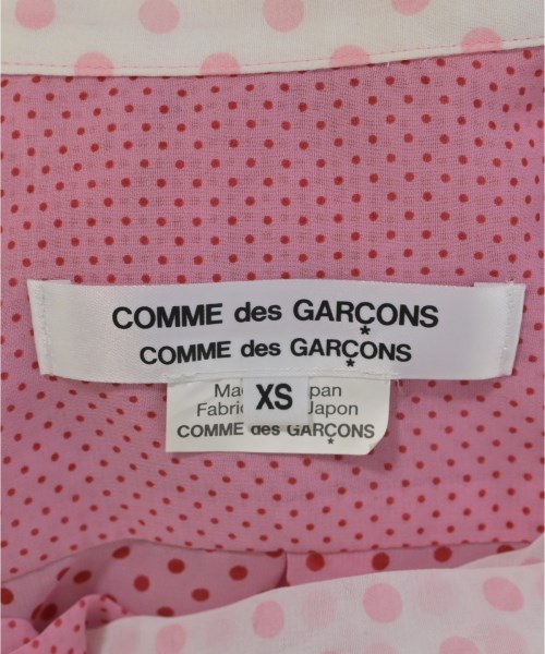 COMME des GARCONS COMME des GARCONS（コムデギャルソンコムデギャルソン）ブラウス ピンク サイズ:XS レディース/2200630225042