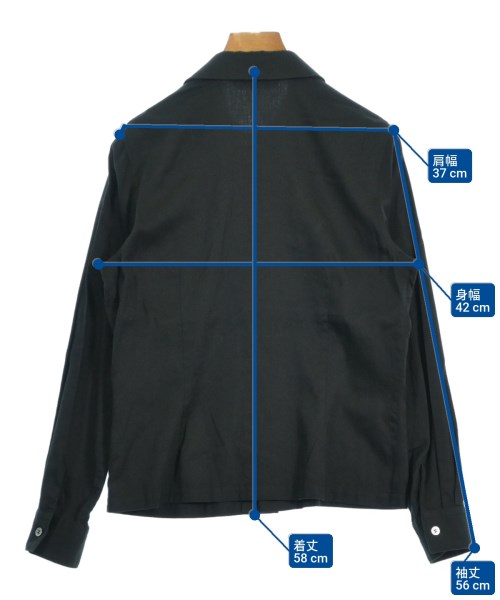 COMME des GARCONS COMME des GARCONS（コムデギャルソンコムデギャルソン）ブラウス 黒 サイズ:XS レディース/2200630402023