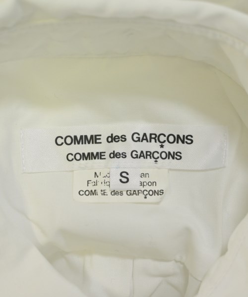 COMME des GARCONS COMME des GARCONS（コムデギャルソンコムデギャルソン）カジュアルシャツ 白 サイズ:S レディース/2200630607060