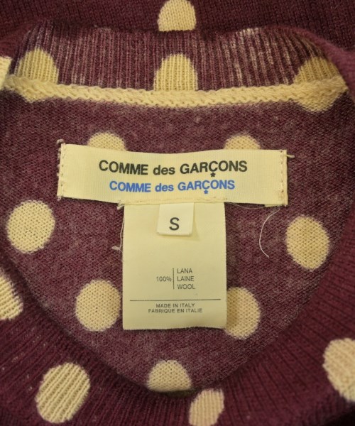 COMME des GARCONS COMME des GARCONS（コムデギャルソンコムデギャルソン）ニット・セーター 赤 サイズ:S レディース/2200630850039