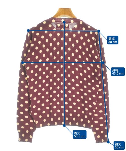 COMME des GARCONS COMME des GARCONS（コムデギャルソンコムデギャルソン）ニット・セーター 赤 サイズ:S レディース/2200630850039