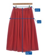COMME des GARCONS COMME des GARCONS（コムデギャルソンコムデギャルソン）ロング・マキシ丈スカート 赤 サイズ:S レディース/2200631318088