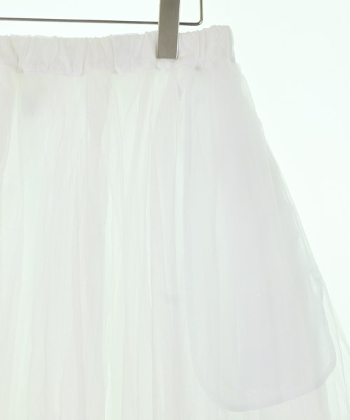 COMME des GARCONS COMME des GARCONS（コムデギャルソンコムデギャルソン）ロング・マキシ丈スカート 白 サイズ:S レディース/2200631318101