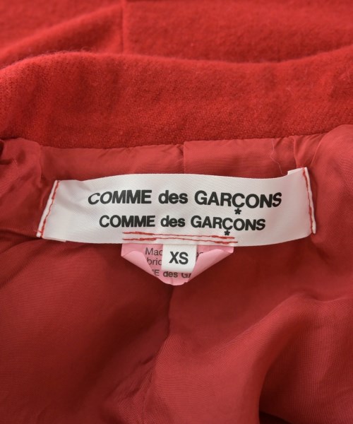 COMME des GARCONS COMME des GARCONS（コムデギャルソンコムデギャルソン）カジュアルジャケット 赤 サイズ:XS レディース/2200632716074
