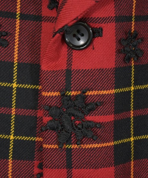 COMME des GARCONS COMME des GARCONS（コムデギャルソンコムデギャルソン）カジュアルジャケット 赤 サイズ:XS レディース/2200632716128