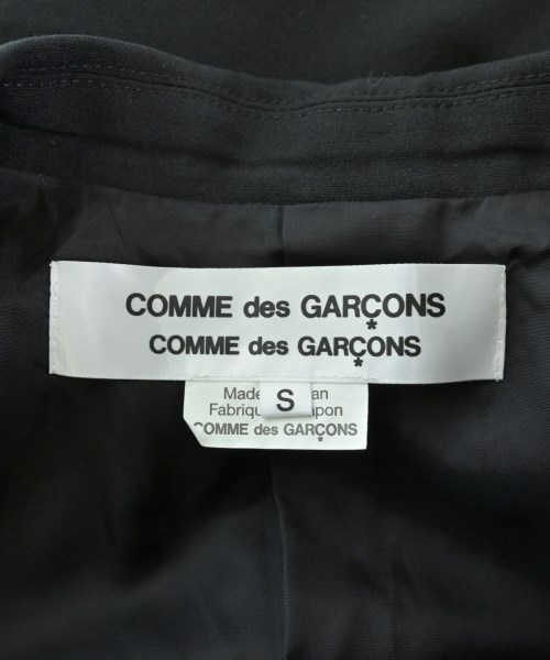 COMME des GARCONS COMME des GARCONS（コムデギャルソンコムデギャルソン）ジャケット 黒 サイズ:S レディース/2200632826025