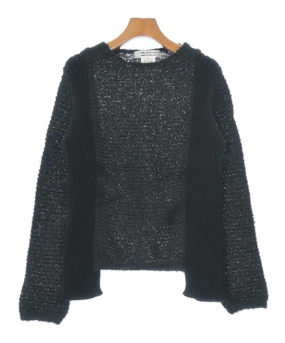 コムデギャルソンセーター COMME des GARCONS（コムデギャルソン）ニット・セーター 黒 サイズ:XS