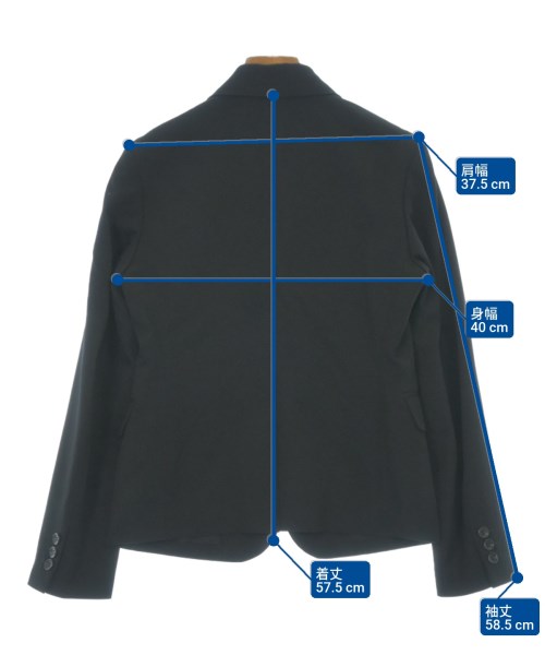 COMME des GARCONS COMME des GARCONS（コムデギャルソンコムデギャルソン）ジャケット 黒 サイズ:XS レディース/2200615363011