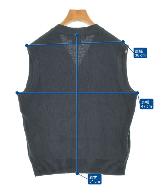 COMME des GARCONS COMME des GARCONS（コムデギャルソンコムデギャルソン）ベスト 紺 サイズ:L レディース/2200624988946