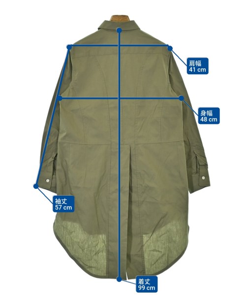 COMME des GARCONS COMME des GARCONS（コムデギャルソンコムデギャルソン）カジュアルシャツ カーキ サイズ:S レディース/2200634278013