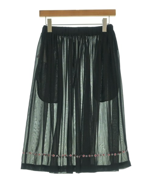 COMME des GARCONS COMME des GARCONS（コムデギャルソンコムデギャルソン）ひざ丈スカート 黒 サイズ:XS レディース/2200634437038