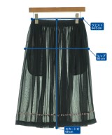 COMME des GARCONS COMME des GARCONS（コムデギャルソンコムデギャルソン）ひざ丈スカート 黒 サイズ:XS レディース/2200634437038