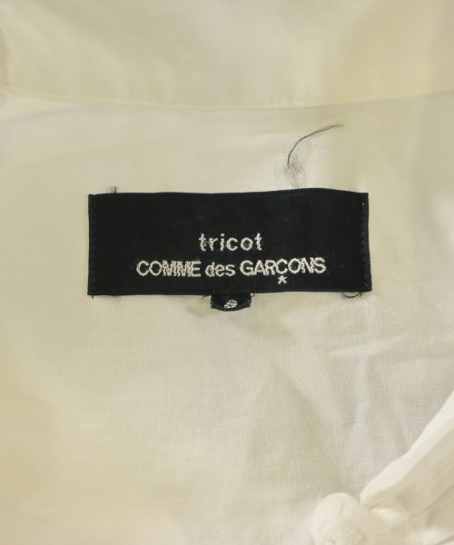 tricot COMME des GARCONS（トリココムデギャルソン）ブラウス 白 サイズ:S レディース/2200634437045
