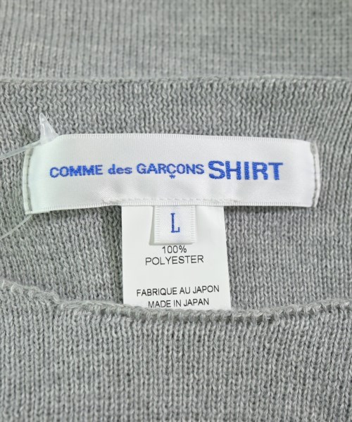 COMME des GARCONS SHIRT（コムデギャルソンシャツ）ニット・セーター グレー サイズ:L メンズ/2200610607110