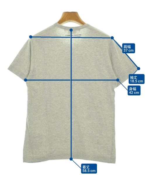 COMME des GARCONS COMME des GARCONS（コムデギャルソンコムデギャルソン）Tシャツ・カットソー グレー サイズ:M レディース/2200610022234