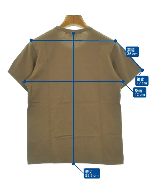 COMME des GARCONS COMME des GARCONS（コムデギャルソンコムデギャルソン）Tシャツ・カットソー 茶 サイズ:S レディース/2200610022302