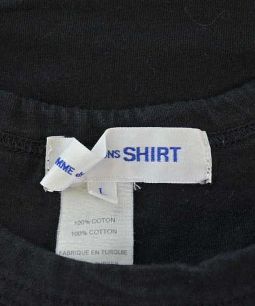 COMME des GARCONS SHIRT（コムデギャルソンシャツ）Tシャツ・カットソー 黒 サイズ:L メンズ/2200603920035
