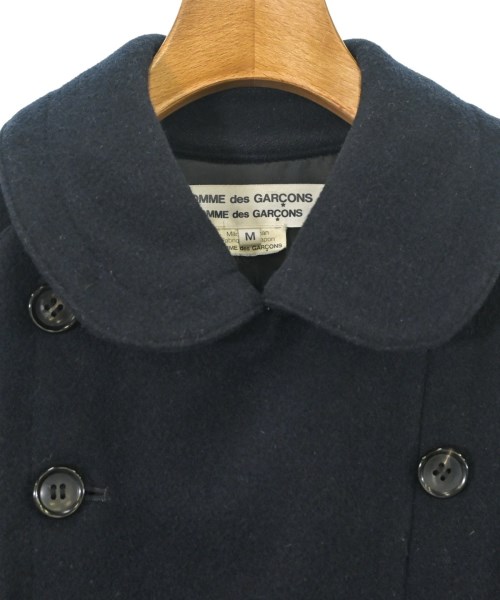 COMME des GARCONS COMME des GARCONS（コムデギャルソンコムデギャルソン）ピーコート 紺 サイズ:M レディース/2200611453013