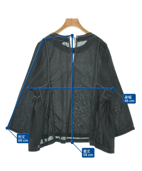 COMME des GARCONS COMME des GARCONS（コムデギャルソンコムデギャルソン）カジュアルシャツ 黒 サイズ:M レディース/2200611443168