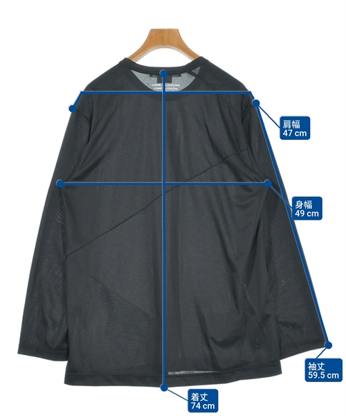 COMME des GARCONS COMME des GARCONS（コムデギャルソンコムデギャルソン）Tシャツ・カットソー 黒 サイズ:L レディース/2200611705426
