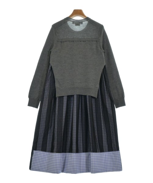 COMME des GARCONS COMME des GARCONS（コムデギャルソンコムデギャルソン）ワンピース グレー サイズ:S レディース/2200612214019