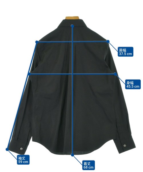 COMME des GARCONS COMME des GARCONS（コムデギャルソンコムデギャルソン）カジュアルシャツ 黒 サイズ:S レディース/2200612312081