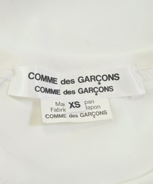 COMME des GARCONS COMME des GARCONS（コムデギャルソンコムデギャルソン）Tシャツ・カットソー 白 サイズ:XS レディース/2200614679052