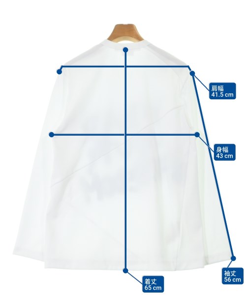 COMME des GARCONS COMME des GARCONS（コムデギャルソンコムデギャルソン）Tシャツ・カットソー 白 サイズ:XS レディース/2200614679052