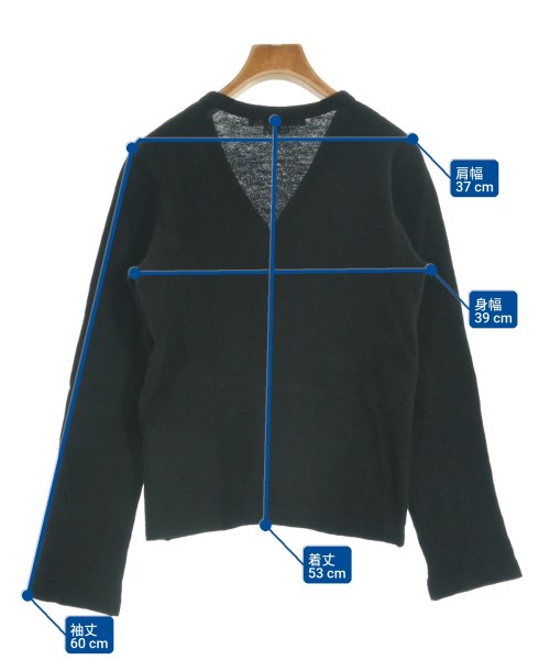 COMME des GARCONS COMME des GARCONS（コムデギャルソンコムデギャルソン）カーディガン 黒 サイズ:SS レディース/2200616709108
