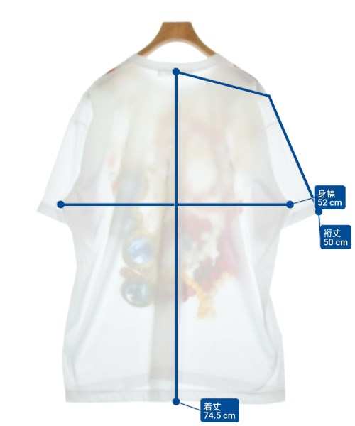 COMME des GARCONS COMME des GARCONS（コムデギャルソンコムデギャルソン）Tシャツ・カットソー 白 サイズ:F レディース/2200617463023