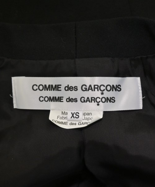 COMME des GARCONS COMME des GARCONS（コムデギャルソンコムデギャルソン）テーラードジャケット 黒 サイズ:XS レディース/2200617823025