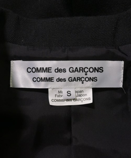 COMME des GARCONS COMME des GARCONS（コムデギャルソンコムデギャルソン）カジュアルジャケット 黒 サイズ:S レディース/2200617823032