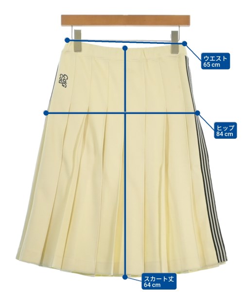 COMME des GARCONS COMME des GARCONS（コムデギャルソンコムデギャルソン）ひざ丈スカート 白 サイズ:S レディース/2200609830062