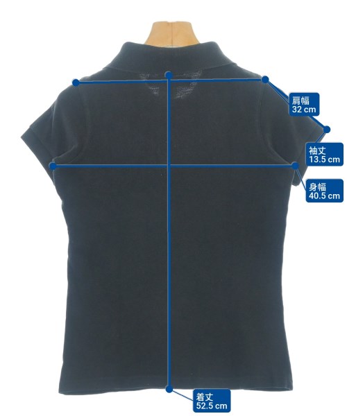 COMME des GARCONS COMME des GARCONS（コムデギャルソンコムデギャルソン）ポロシャツ 黒 サイズ:SS(XS位) レディース/2200616923092