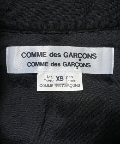 COMME des GARCONS COMME des GARCONS（コムデギャルソンコムデギャルソン）ステンカラーコート 黒 サイズ:XS レディース/2200619212032