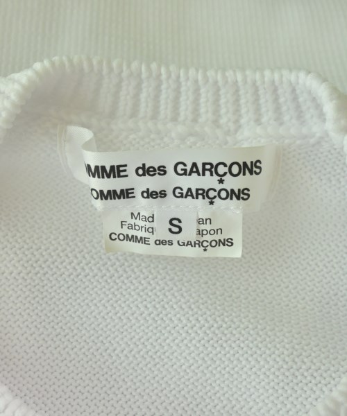COMME des GARCONS COMME des GARCONS（コムデギャルソンコムデギャルソン）ニット・セーター 白 サイズ:S レディース/2200620107082