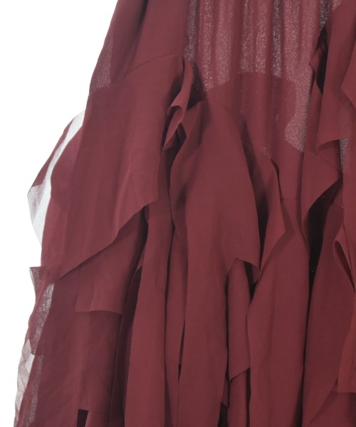 COMME des GARCONS COMME des GARCONS（コムデギャルソンコムデギャルソン）ひざ丈スカート 赤 サイズ:XS レディース/2200620278027