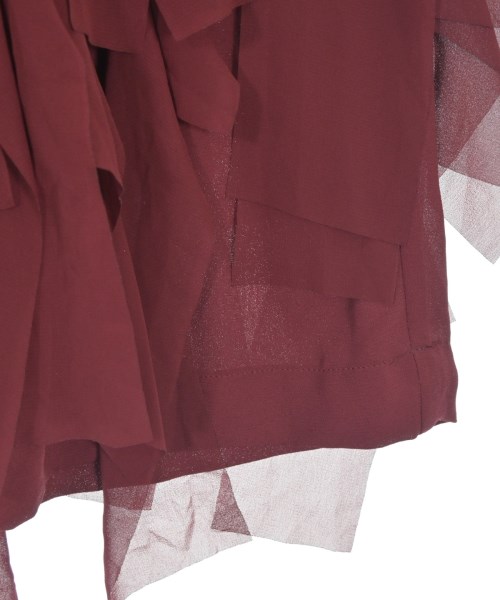 COMME des GARCONS COMME des GARCONS（コムデギャルソンコムデギャルソン）ひざ丈スカート 赤 サイズ:XS レディース/2200620278027