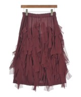 COMME des GARCONS COMME des GARCONS（コムデギャルソンコムデギャルソン）ひざ丈スカート 赤 サイズ:XS レディース/2200620278027