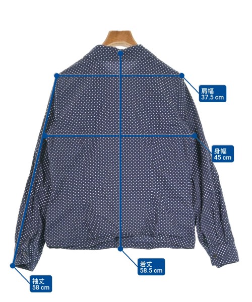 COMME des GARCONS COMME des GARCONS（コムデギャルソンコムデギャルソン）カジュアルシャツ 紺 サイズ:M レディース/2200609436110