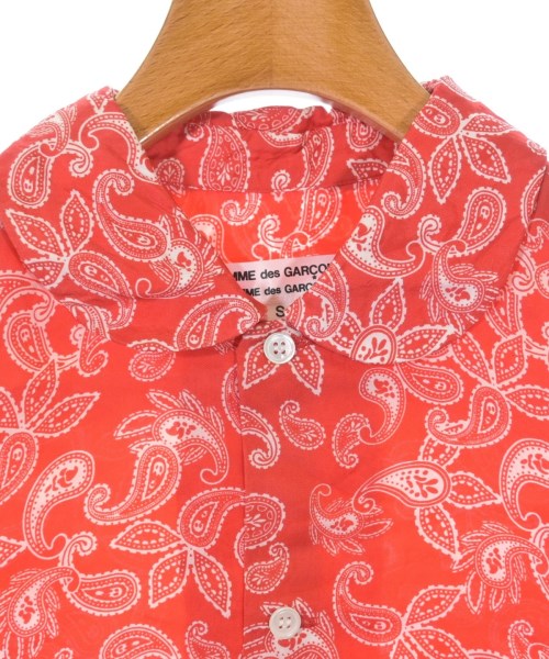 COMME des GARCONS COMME des GARCONS（コムデギャルソンコムデギャルソン）ブラウス 赤 サイズ:S レディース/2200620522083