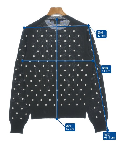 COMME des GARCONS COMME des GARCONS（コムデギャルソンコムデギャルソン）ニット・セーター 黒 サイズ:S レディース/2200620643030